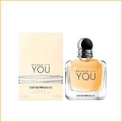 Emporio Armani Because It’s You Eau de Parfum 100ml – Romantic and Modern Women’s Fragrance