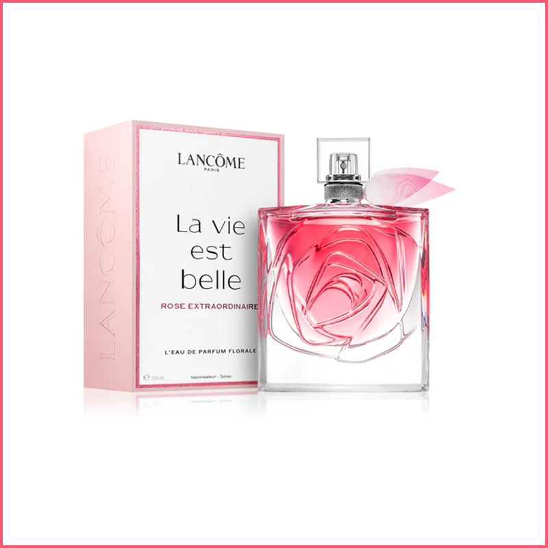 Lancôme La Vie Est Belle Rose Extraordinaire Eau de Parfum 100ml – Elegant Floral Rose Perfume for Women