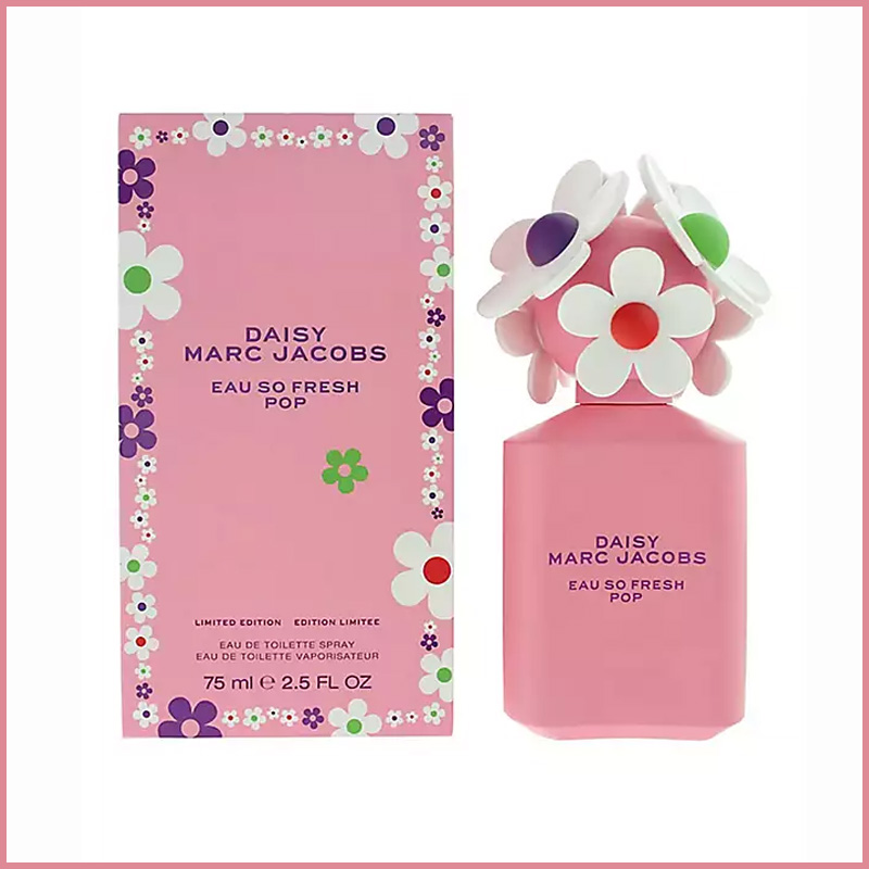 Daisy Marc Jacobs Eau So Fresh Pop Eau de Toilette 75ml | Limited Edition Floral Fruity Perfume for Women