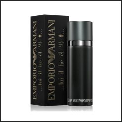 Emporio Armani He Eau de Toilette 100ml – Elegant Woody Oriental Fragrance for Men