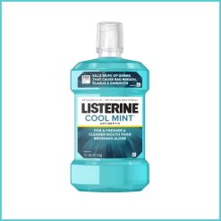 Listerine Cool Mint Antiseptic Mouthwash – Kills 99.9% of Germs for Fresher Breath (1.5L)