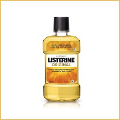 Listerine Original Antiseptic Mouthwash 500ml – 99.9% Germ Protection, Fresh Breath & Gum Care