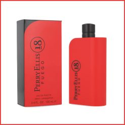 Perry Ellis 18 Fuego Eau de Toilette for Men 100ml – Bold, Fiery & Energizing Scent