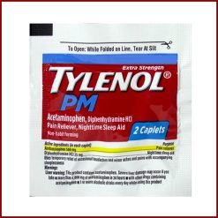 Tylenol PM Extra Strength Pain Reliever & Nighttime Sleep Aid – 2 Caplets