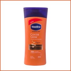 Vaseline Intensive Care Cocoa Glow Body Lotion 200ml – Pure Cocoa & Shea Butter for Healthy Glowing Skin