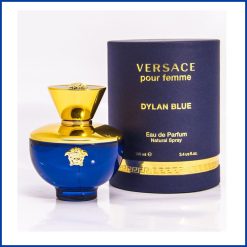 Versace Dylan Blue Pour Femme Eau de Parfum 100ml – Women’s Sophisticated Floral & Woody Fragrance