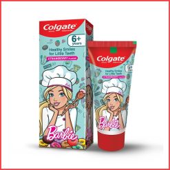 Colgate Kids Barbie Toothpaste – Strawberry Flavor, Anticavity Formula for Ages 6+ (80g)