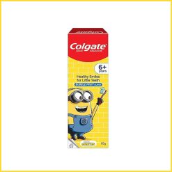 Colgate Kids Minions Toothpaste – Bubble Fruit Flavor, Anticavity Formula for Ages 6+ (80g)