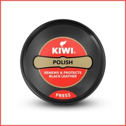 KIWI Black Shoe Polish – Renews, Restores & Protects Black Leather Footwear