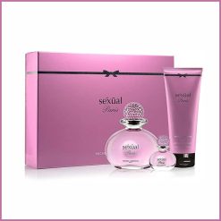 Discover irresistible allure with the Michel Germain Sexual Paris Gift Set for Women, a luxurious fragrance collection inspired by romance and elegance. Designed for the confident and modern woman, this captivating scent blends sensual floral and fruity notes with a warm, seductive base—perfect for both everyday wear and special occasions.