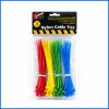 Cable Ties 72 Pack Multi Color Heavy Duty Self Locking