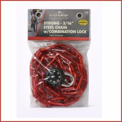 Foot Steel Chain with Combination Lock