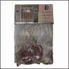 Home Decor 3 Pc Metallic Embroidery Kitchen Curtain Set Blush Apple