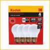 Kodak Halogen Bulb 42W E26 Screw 4 Pack Warm White 2800K Dimmable
