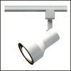 Lighting Bug Step Cylinder Track Lite Fixture White