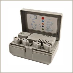 voltage converter, travel adapter, Philips Magnavox, international plug adapter, travel power converter, dual wattage converter, 110v to 220v converter, universal travel adapter, travel electronics, power adapter kit, global plug adapter, travel accessory, vacation essential, electrical converter, worldwide adapter