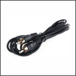 PolyTron 6 ft Shielded RCA Audio Cable – RCA Male to RCA Male