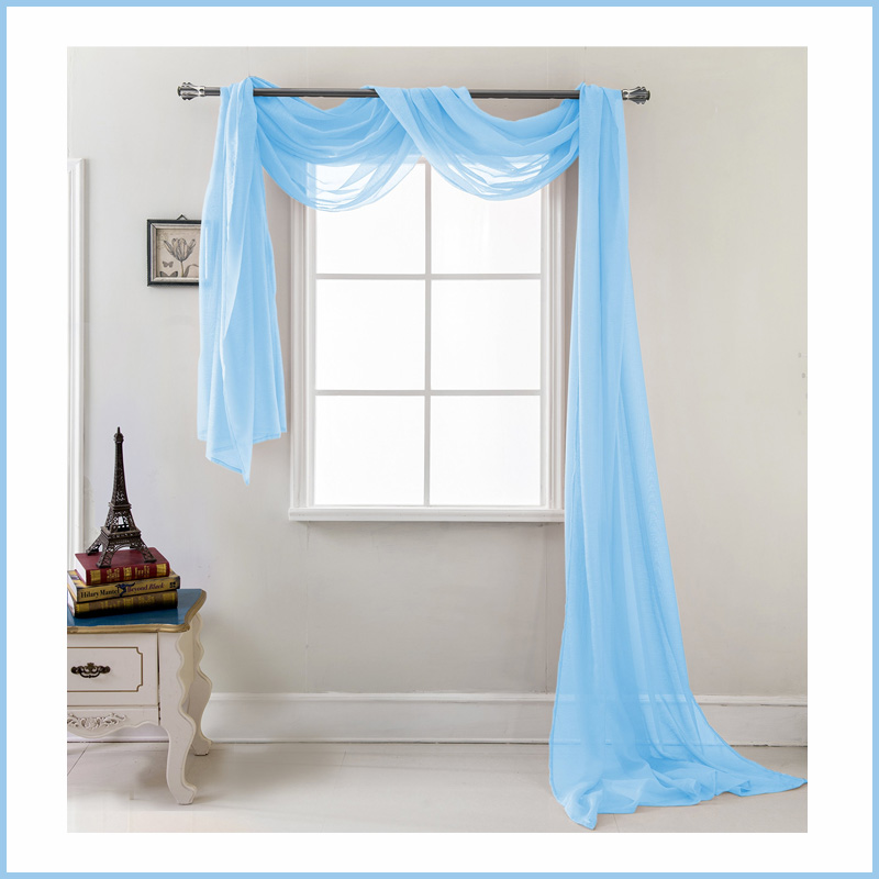 RT Designer’s Collection Celine Elegant Voile Scarf Blue