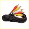 Trisonic 12 ft 3 RCA to 3 RCA Stereo Audio/Video Cable