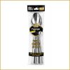 Ideal Dining Premium Silver Heavyweight Plastic Serving Spoons