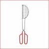 Taco Tongs Metal Tortilla Frying Tool